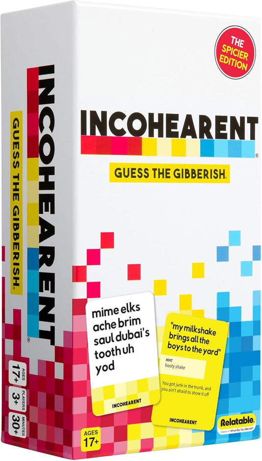 Guess the Gibberish Party Game for Adults - 300 Cards for Game Night and Groups