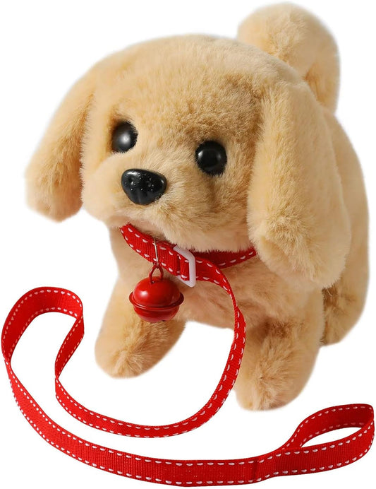 Plush Golden Retriever Toy Puppy - Electronic Interactive Dog for Kids and Toddlers