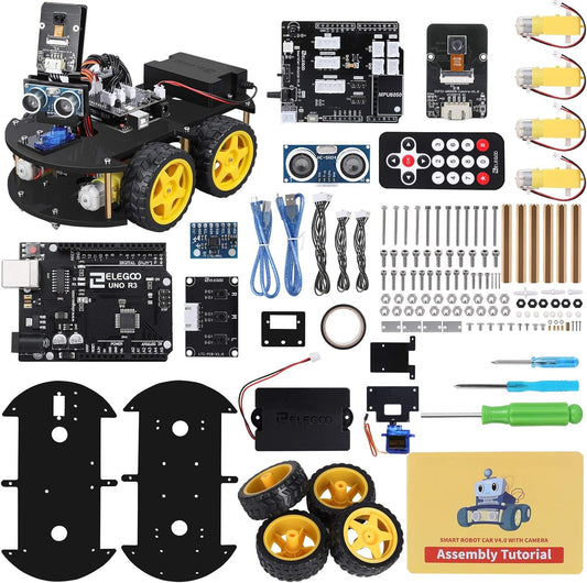Programmable Smart Robot Car Kit V4 for Robotics STEM Science Coding Gift for Kids 8-16