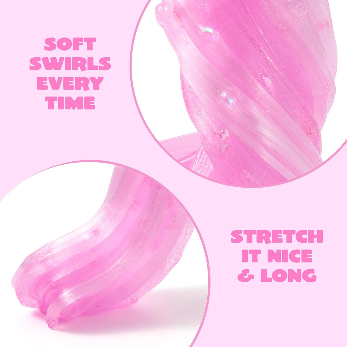 Pink-Purple Pearl Putty 4.23oz (120g) - Shimmery Therapy Putty for Anxiety & Stress Relief