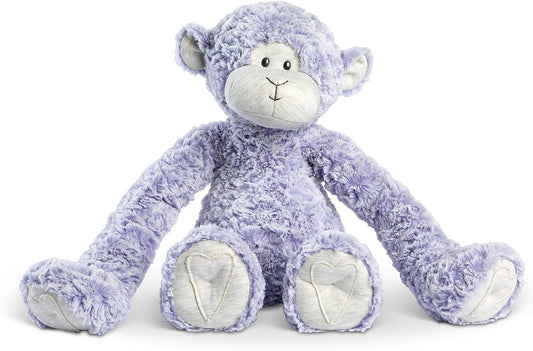 17.5 Inch Weighted Plush Monkey with 5lb Calming Beads for Sensory Comfort