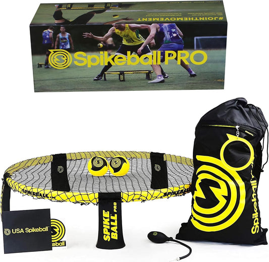 Pro Kit Tournament Edition - Upgraded Reinforced Net, Spin-Control Balls, and Portable Pump