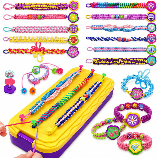 Friendship Bracelet Making Kit for Girls Ages 7-12 - DIY Jewelry Arts and Crafts Set
